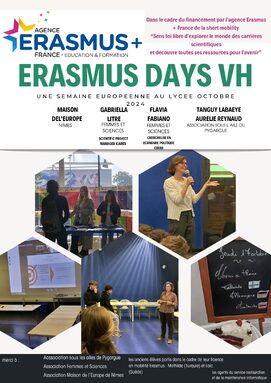 Bilan des 1ers Erasmus Days à Victor Hugo 